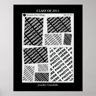 Poster Classe de fin d'études 2011 Photo Collage 1 Imprim