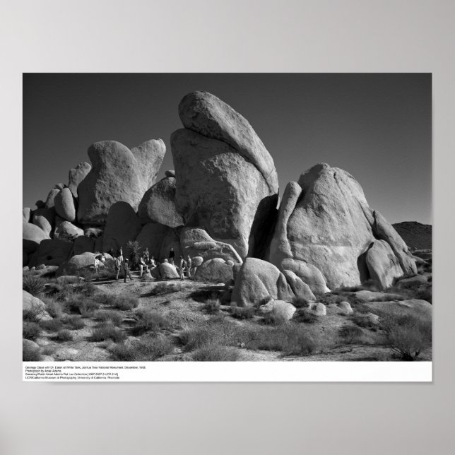 Poster Classe de géologie avec Dr Eaton, 1966 (Devant)