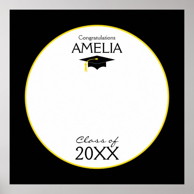 Poster Classe De Graduation De 20XX Autographe Personnali (Devant)