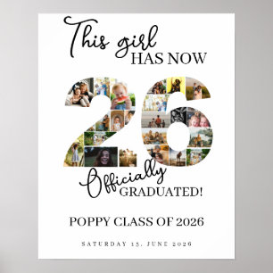 Poster classe de remise des diplômes de 2026