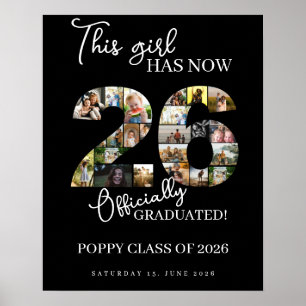 Poster classe de remise des diplômes de 2026