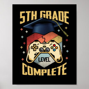 Poster Classe Gamer Complète De 5E Année De 2022