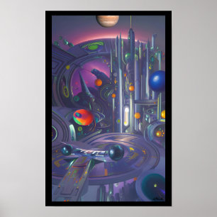 Poster Classe Pinball, Galaxy