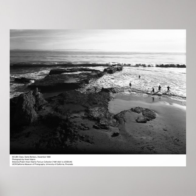 Poster Classe SCUBA, Père Noël Barbara, 1966 (Devant)