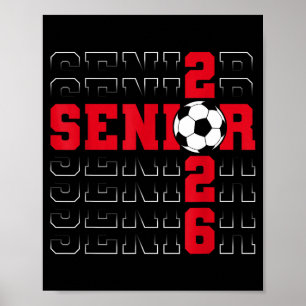 Poster Classe terminale 2026 promotion 2026 école footbal