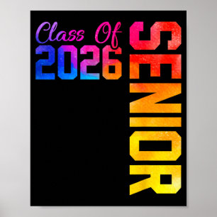 Poster Classe terminale de diplômés du lycée 2026
