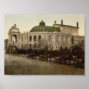 Poster Classe Théâtre, Odessa, Russie (Ukraine)