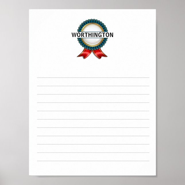 Poster Classeur de correspondance de téléchargement insta (Devant)