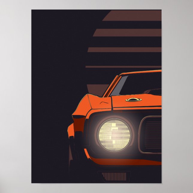 Poster Classic American Muscle (Devant)
