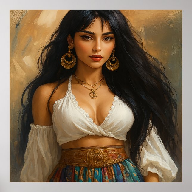 Poster Classic Beauty Woman (Devant)