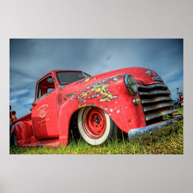 Poster Classic Chevy Pickup (Devant)