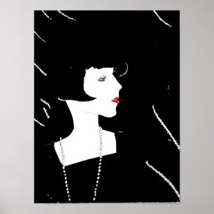 Poster Classic Hollywood Glamor