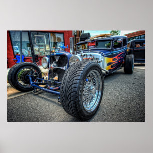 Poster Classic Hot Rod