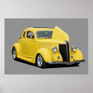 Poster Classic Hot Rod