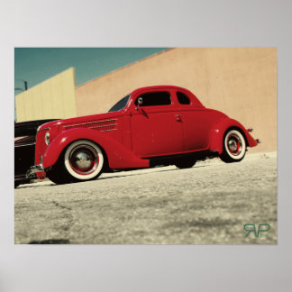 Poster Classic Hot Rod