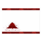 Classic Merry Christmas | Rich Festive Crimson Red