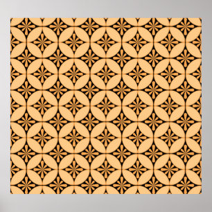 Poster Classic Seamless : Design Ornemental Vintage.