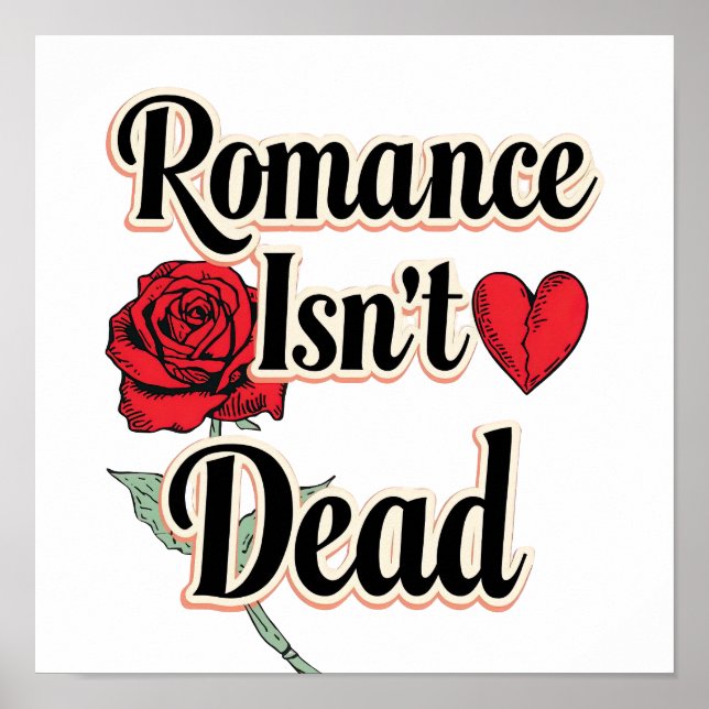 Poster Classic Valentine's Day Love Saying (Devant)