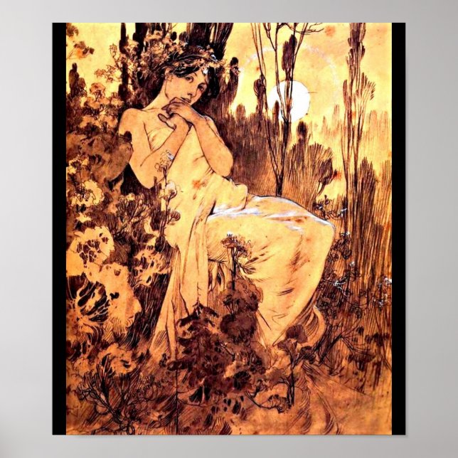 Poster-Classic/Vintage-Alphonse Mucha 127 Poster (Front)