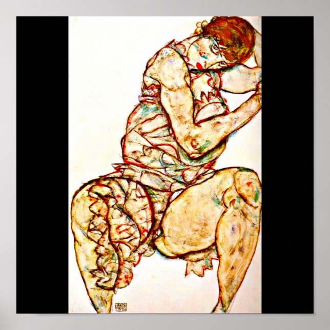 Poster-Classic/Vintage-Egon Schiele 9 Poster (Front)