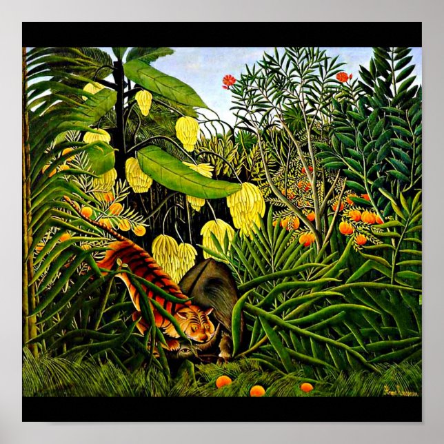 Poster-Classic/Vintage-Henri Rousseau 13 Poster (Front)