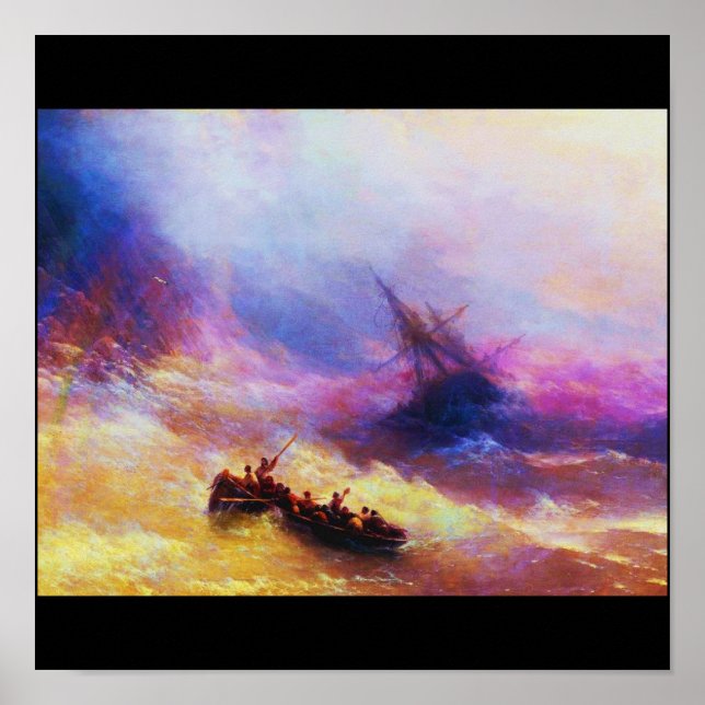 Poster-Classic/Vintage-Ivan Aivazovsky 26 Poster (Front)