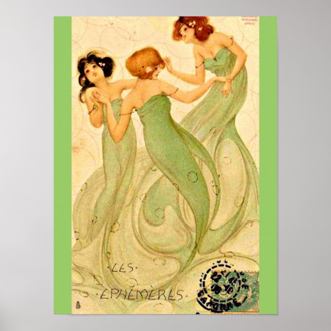 Poster-Classic/Vintage-Raphael Kirchner 6 Poster (Front)