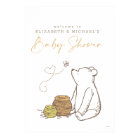 Classic Winnie l'Affiche de bienvenue Baby shower 