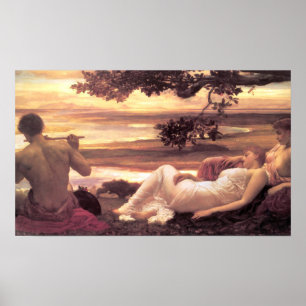 Poster Classical Idyll (par Frederic Leighton)