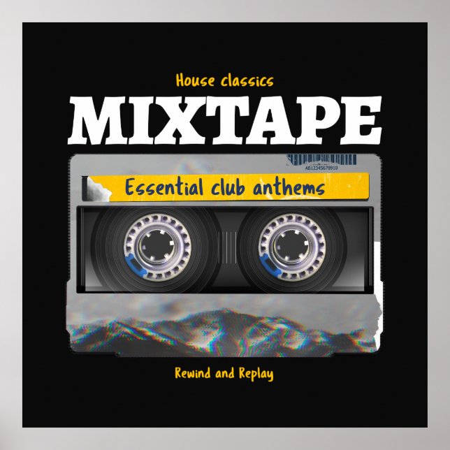 Poster Classics de la maison Mixtape Club Anthems (Devant)