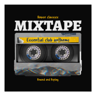 Poster Classics de la maison Mixtape Club Anthems