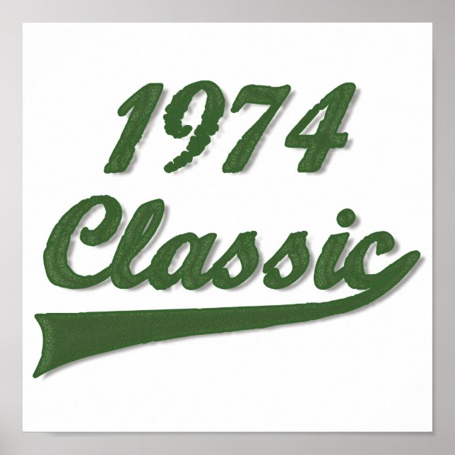 Poster Classique 1974 (Devant)