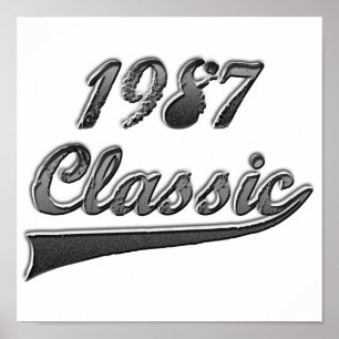 Poster Classique 1987
