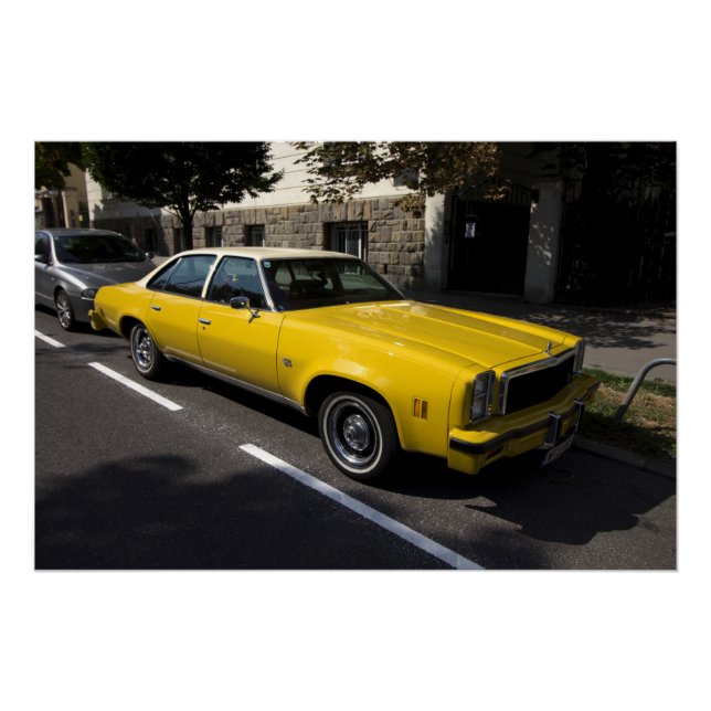 Poster Classique de Chevrolet Malibu (Devant)