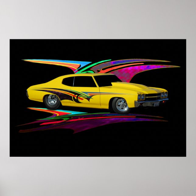 Poster Classique jaune 1970 (Devant)