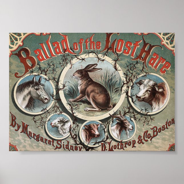 Poster Classique La Ballade du lièvre perdu (Devant)