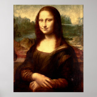 Poster Classique Mona Lisa