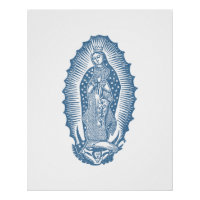 Classique Notre-Dame de Guadalupe avec Roses