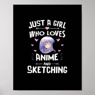 Poster Classique Peekabo Anime