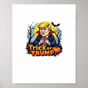 Poster Classique Trick Ou Halloween