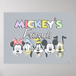 Poster Classiques amis de Mickey