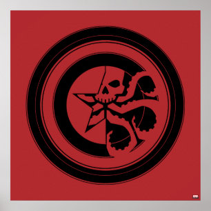 Poster Classiques Avengers Bouclier de Captain America