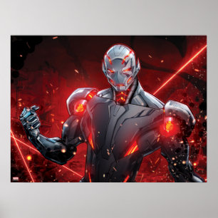 Poster Classiques Avengers Mode Destruction d'Ultron