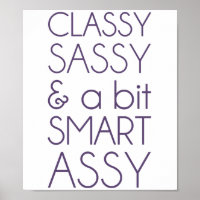 Classy Sassy et un peu Smart Assy