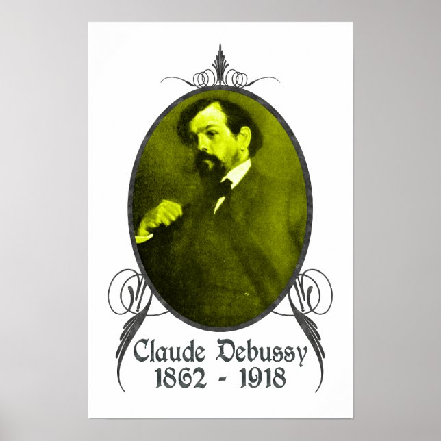 Poster Claude Debussy (Devant)