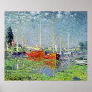 Poster Claude Monet Argenteuil, c.1872-5