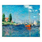 Claude Monet - Bateaux rouges, Argenteuil