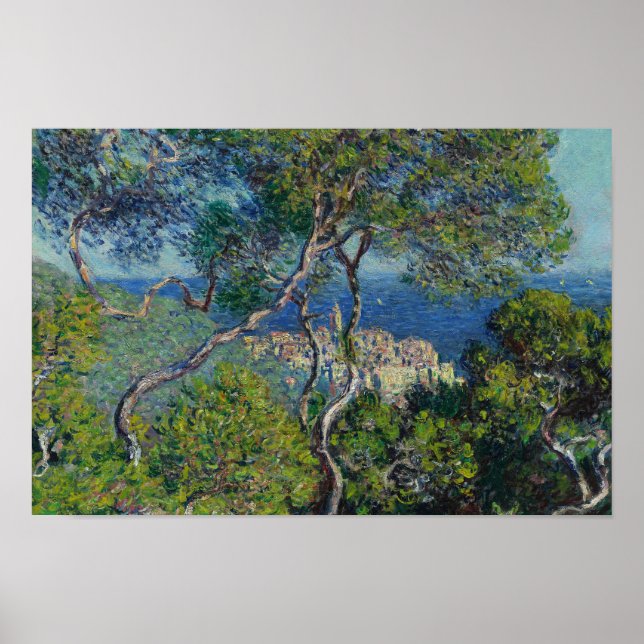 Poster Claude Monet - Bordighera (Devant)