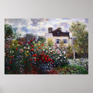 Poster Claude Monet Corner du Garden Fine Art
