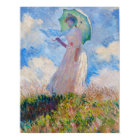 Claude Monet - Femme avec Parasol face à gauche